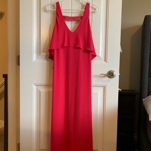 RW&Co Pink Floor Length Dress